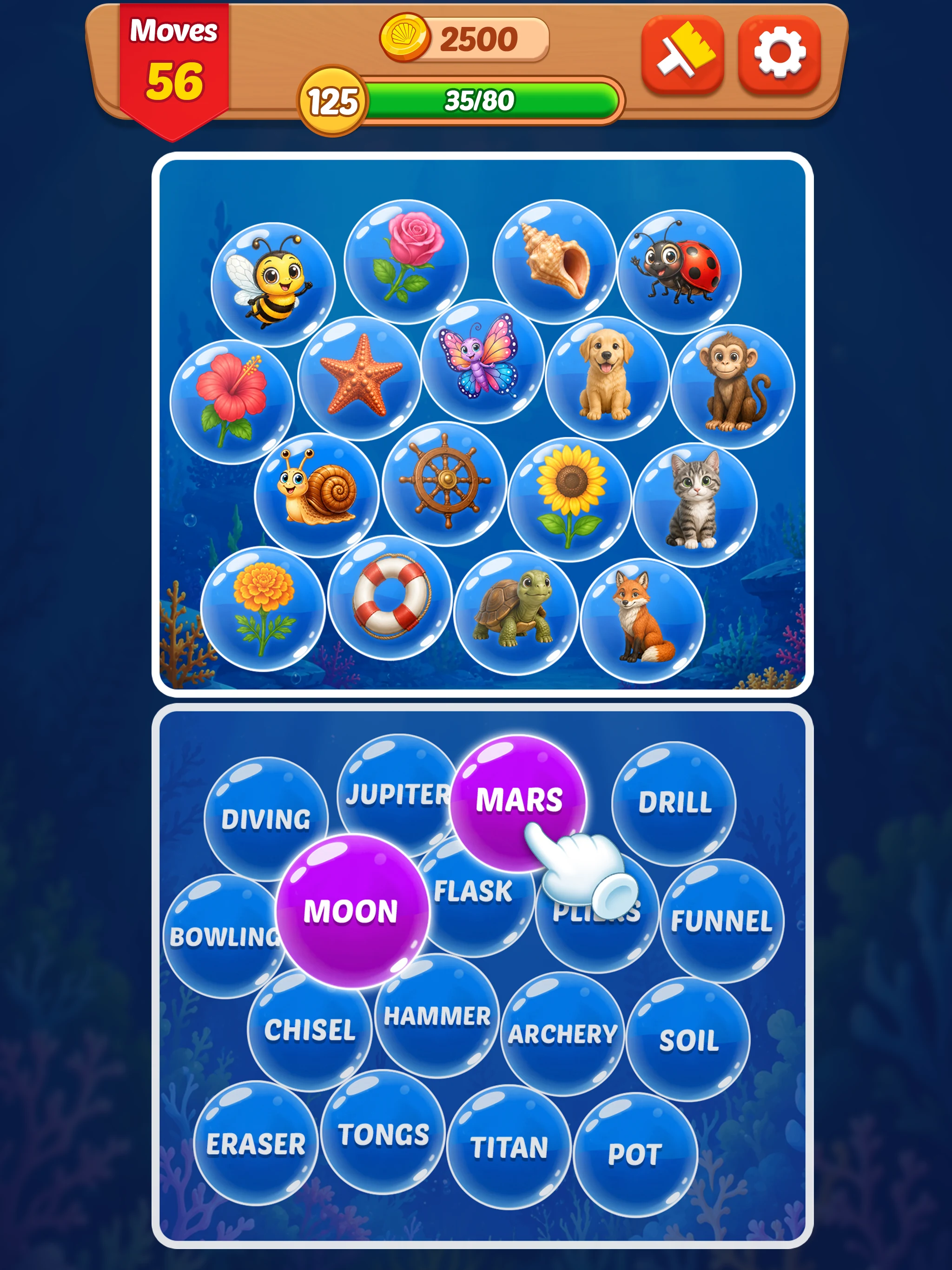 Word Jam: Bubble Connect screenshot