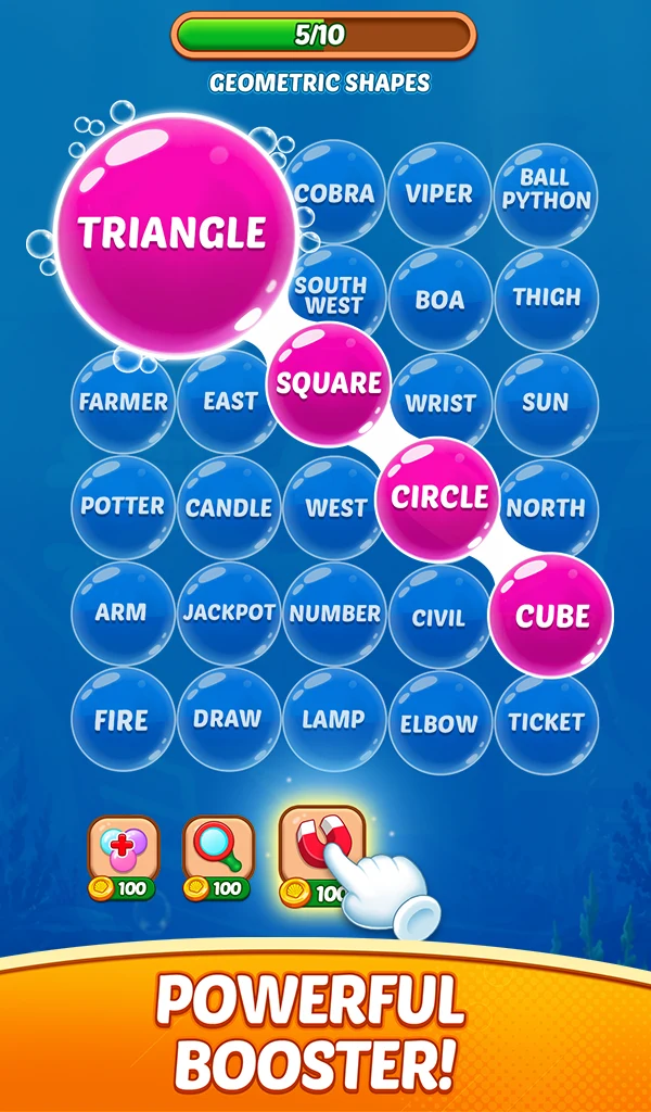 Word Jam: Bubble Connect screenshot
