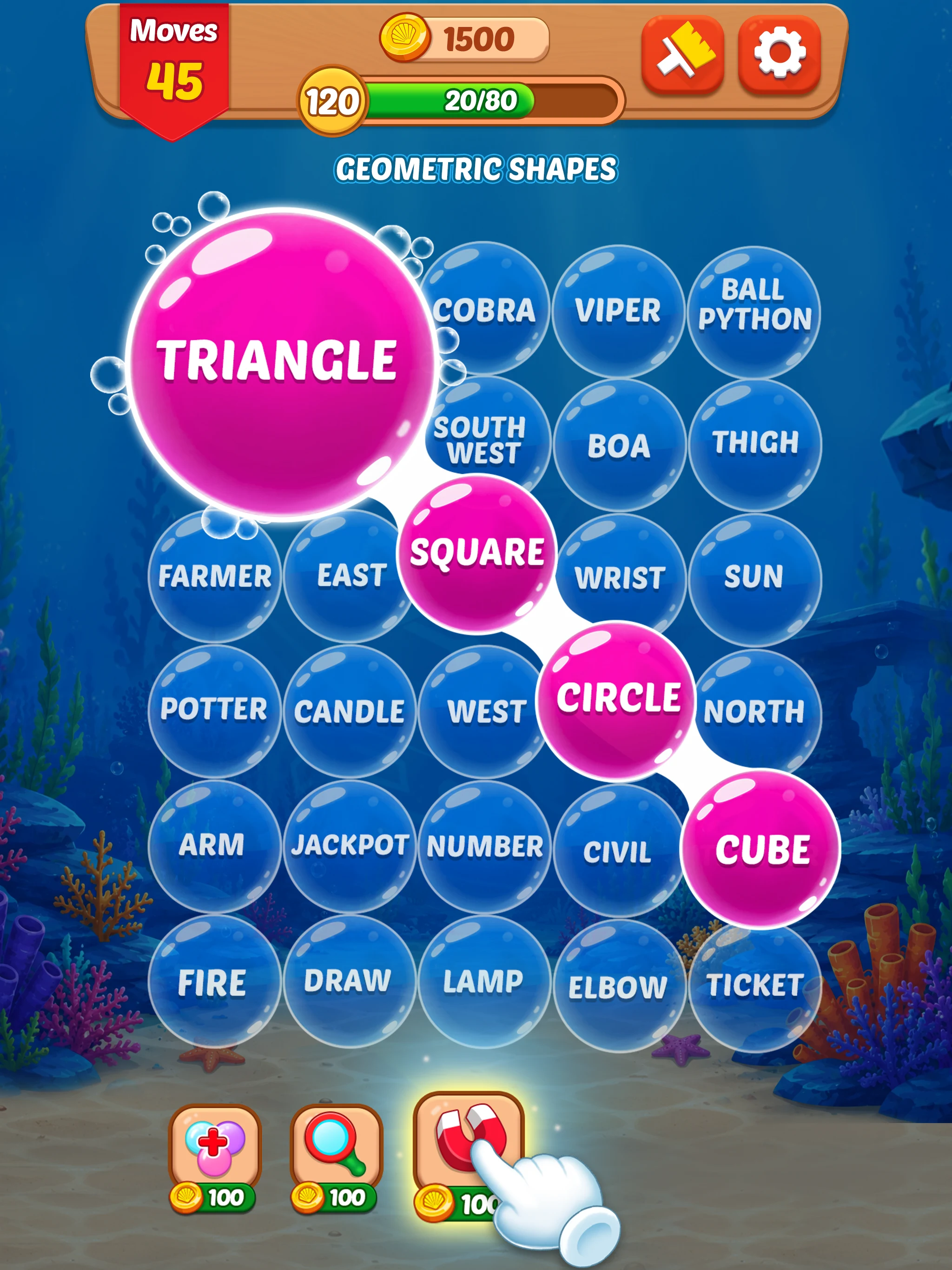 Word Jam: Bubble Connect screenshot