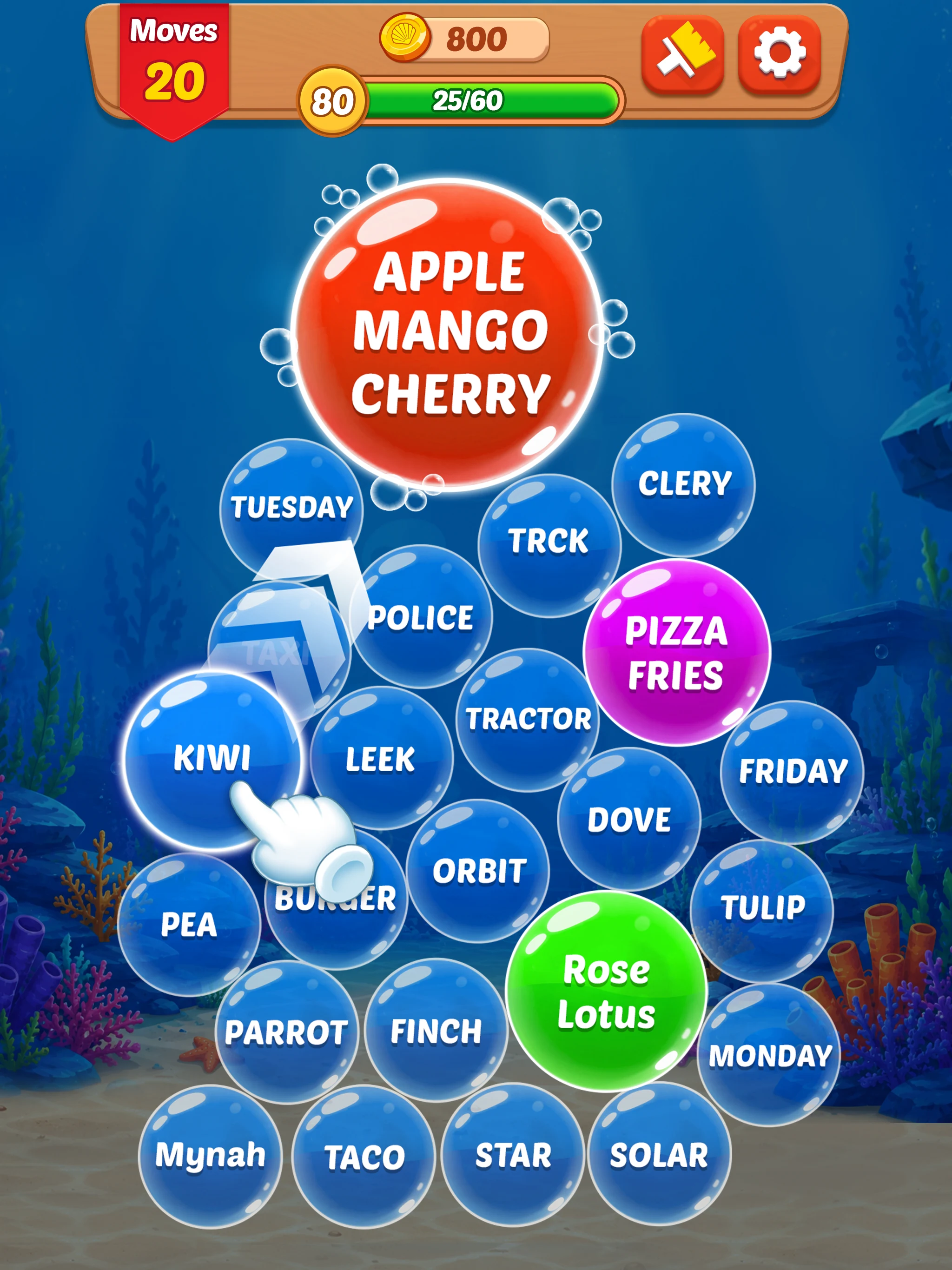 Word Jam: Bubble Connect screenshot