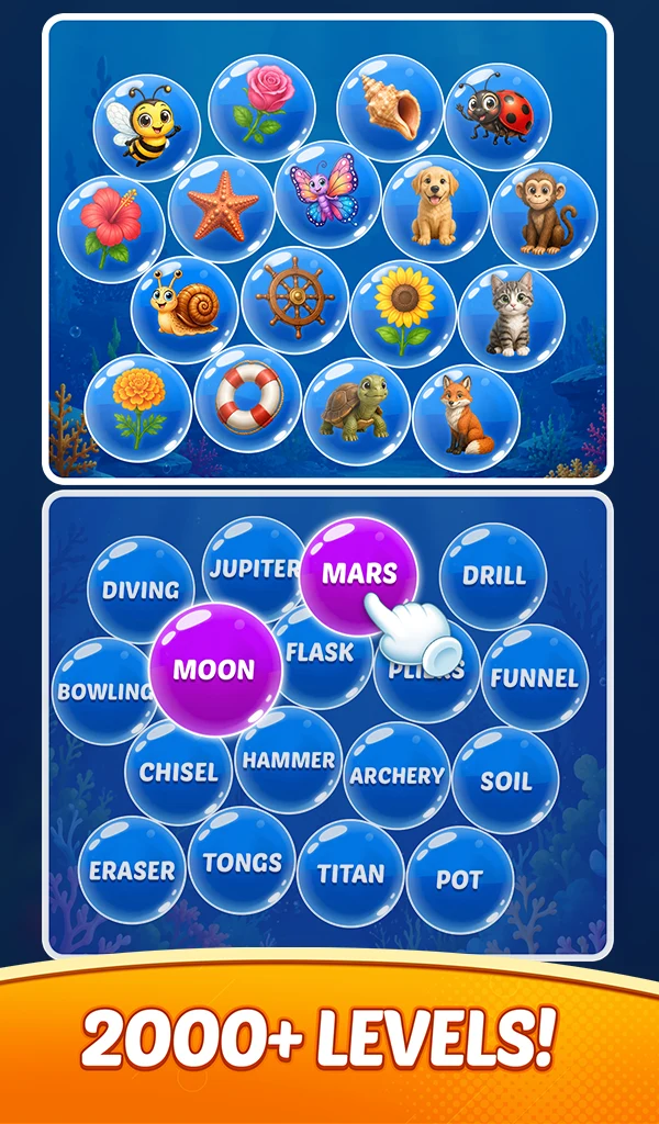 Word Jam: Bubble Connect screenshot